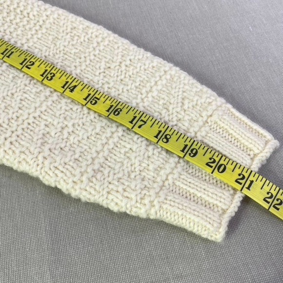 Lauren Ralph Lauren hand‎ knit shawl collar wool sweater - Picture 10 of 10